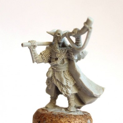 Northern Barbarian Hornblower - Unreleased Miniatures