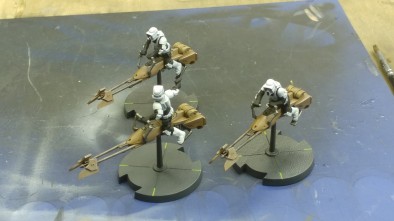 Star Wars Legion Painting VLOG P7 Speeders Pack