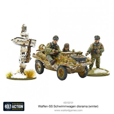Waffen-SS Schwimmwagen Diorama - Warlord Games