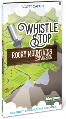 Whistle Stop - Rocky Mountains Expansion - Bezier Games