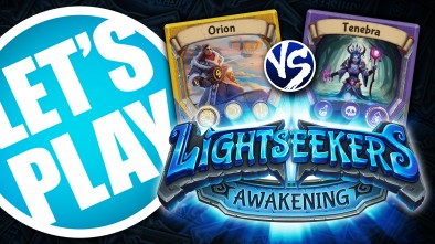 Let's Play: Lightseekers - Astral vs Dread Starter Decks