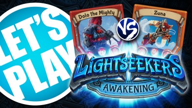 Let's Play: Lightseekers - Mountain vs Tech Starter Decks