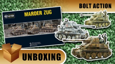 Bolt Action Unboxing: Marder Zug