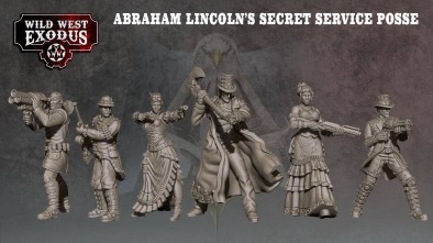 Abraham Lincoln's Secret Service Posse - Wild West Exodus