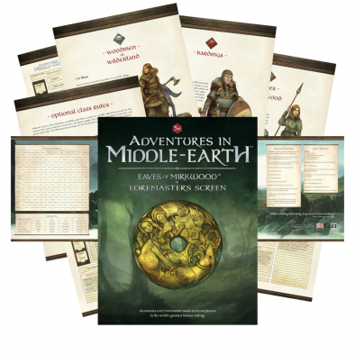 Adventures In Middle-earth Eaves Of Mirkwood - Cubicle 7