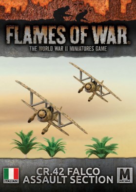 CR.42 Falco Assault Section - Flames Of War
