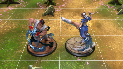 Chun Li Vs Ryu - Street Fighter Miniatures Game