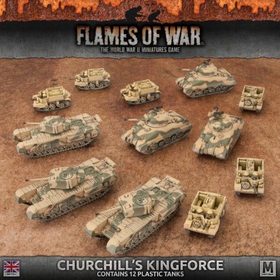 Churchill's Kingforce Box - Flames Of War