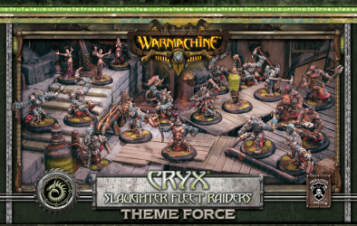 Cryx Slaughter Fleet Raiders Theme Force