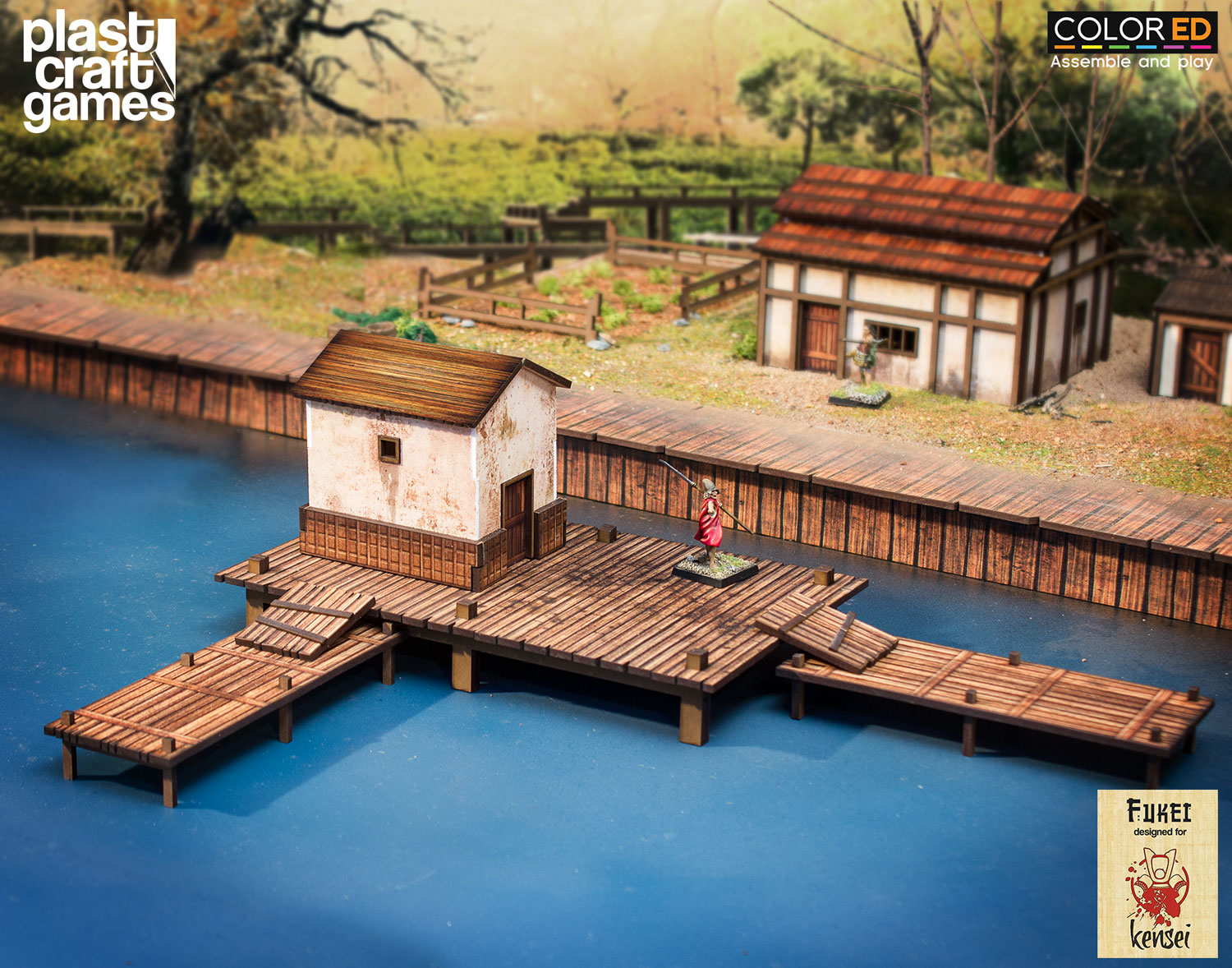 PlastCraft Games Exclusive! New Color-ED Kensei Terrain Available