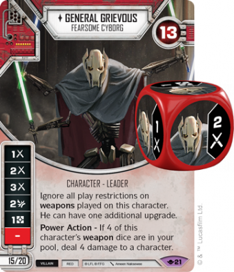 General Grievous - Star Wars Destiny