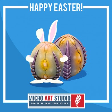 Happy Tyranid Easter - Micro Art