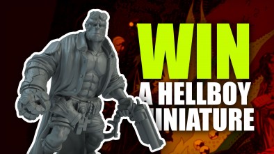 Mantic Games Reveal First Hellboy Miniature + YOU Could Win One To Paint!