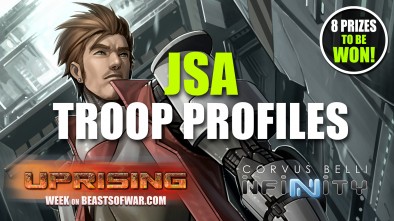 Infinity Uprising: JSA Troop Profiles