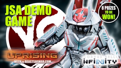 Infinity Uprising: JSA Vs USAriadna Demo Game