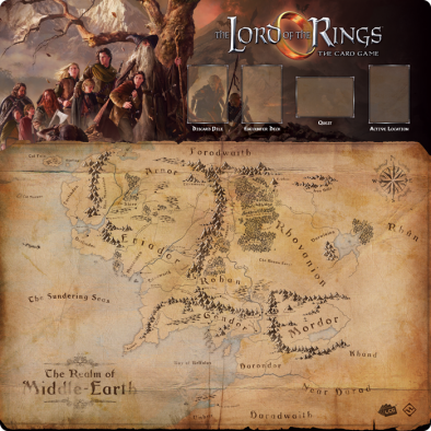 Lord of the Rings LCG Four Player Mat - FFG