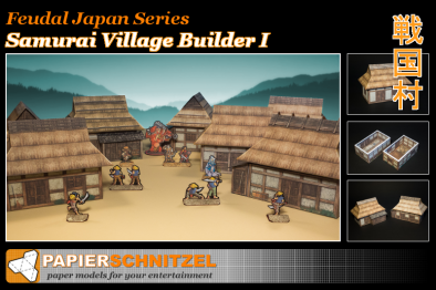 Papierschnitzel - Samurai Village Builder #1