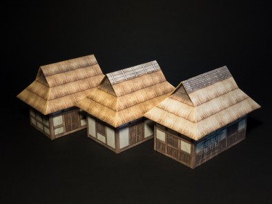 Papierschnitzel - Samurai Village Builder #2