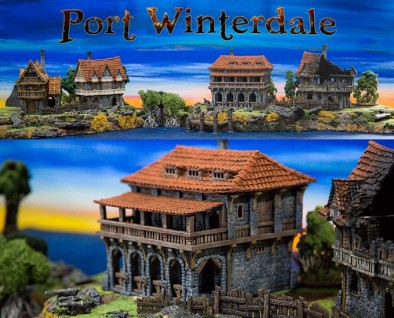 Port Winterdale Painted