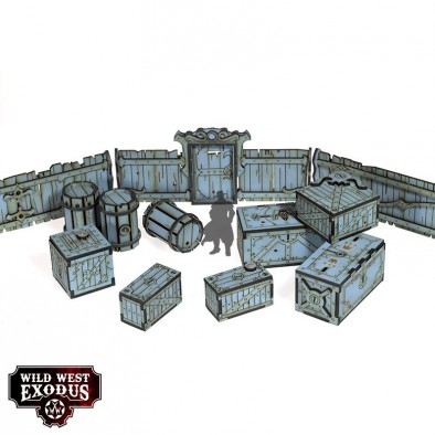 Red Oak Crates, Fences & Barricades - Wild West Exodus