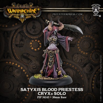 Satyxis Blood Priestess - Warmachine