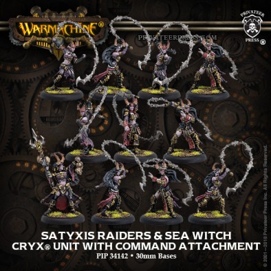 Satyxis Raiders & Sea Witch - Warmachine