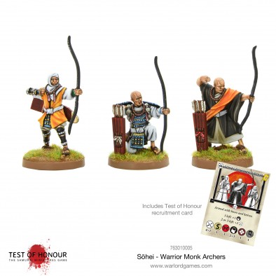 Sohei - Warrior Monk Archers  - Test Of Honour