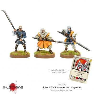 Sohei - Warrior Monks With Naginatas - Test Of Honour