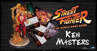 Street Fighter The Miniatures Game (Ken) - Jasco Games