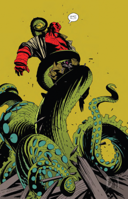 Tentacle Monster (Art) - Hellboy