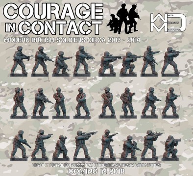 White Dragon Miniatures - Courage In Combat British Soldiers