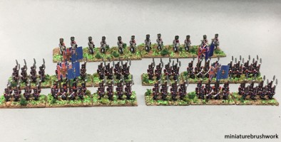 6mm Napoleonic British #1 - miniaturebrushwork