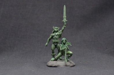 Barbarian & Warrior Woman - Elladan Miniatures