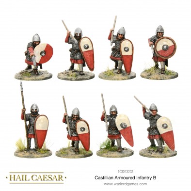 Castillian Armoured Infantry (Alt) - Warlord Games