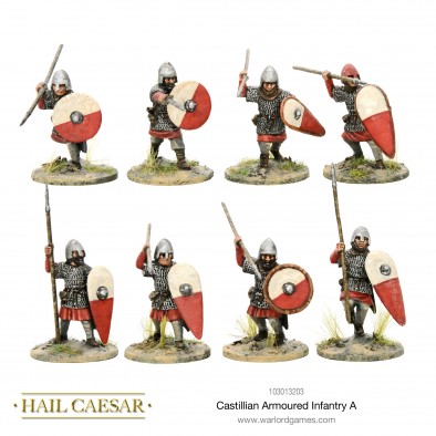 Castillian Armoured Infantry - Warlord Games