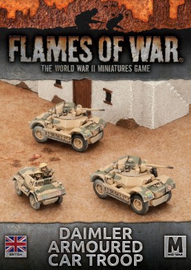 Daimler Armoured Car Troop - Flames Of War