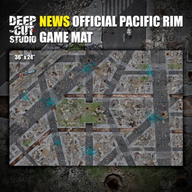 Deep Cut Official Pacific Rim Game Mat #1