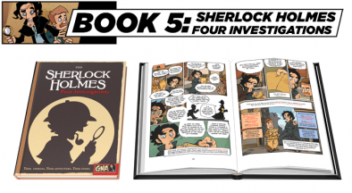 Graphic Novel Adventures Sherlock Holmes Four Investigations