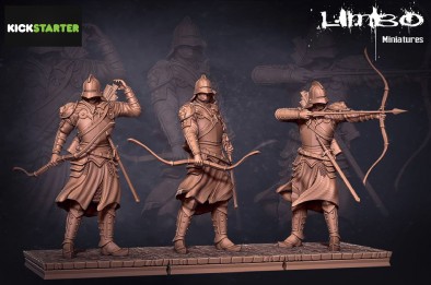 Limbo Miniatures Soldiers With Bows