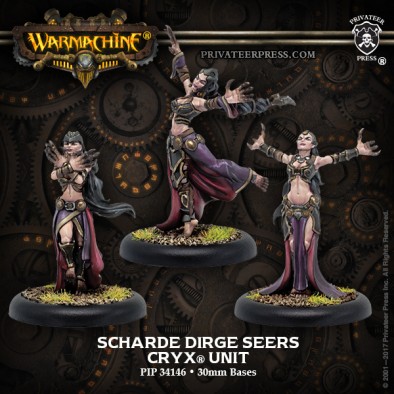 Scharde Dirge Seers - Warmachine