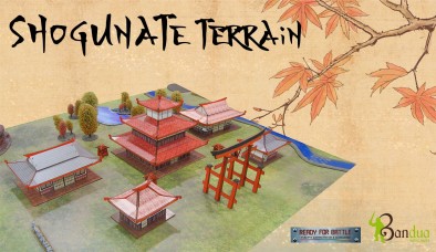 Shogunate Terrain #1 - Bandua Wargames