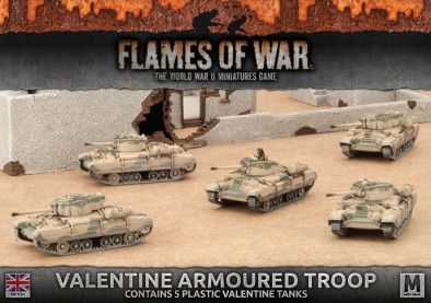 Valentine Armoured Troop - Flames Of War