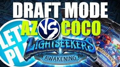 Let's Play: Lightseekers Booster Draft Game - Az vs Coco