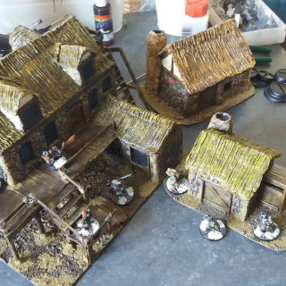 First few Buildings Completed