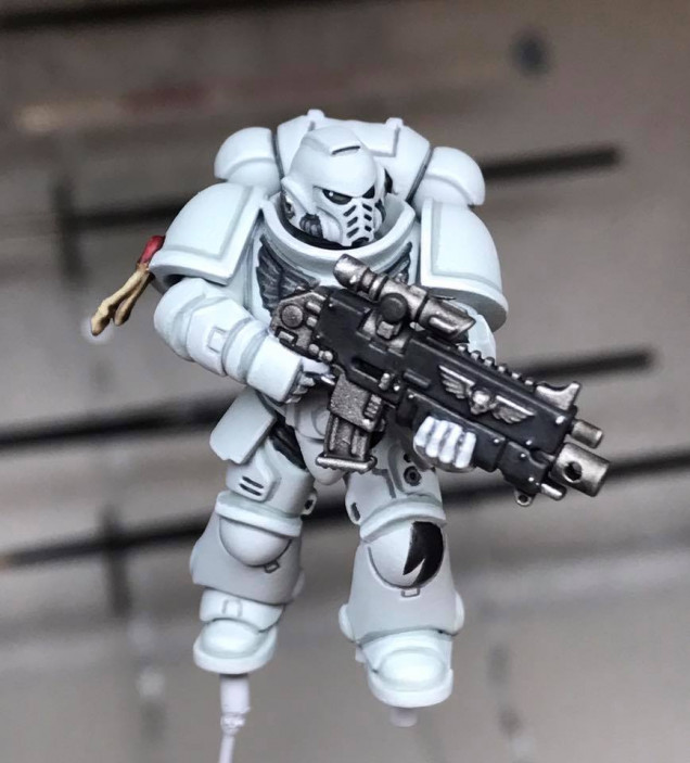 Painting first marine