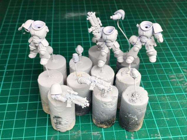 Painting first marine