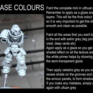 How to paint Storm Reaper armour