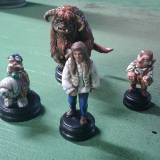 More pictures of the finished minis.