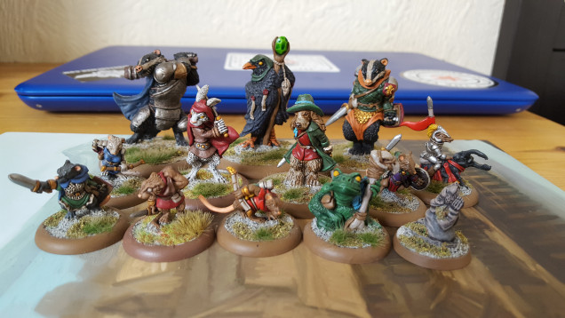 Some Finished Miniatures...