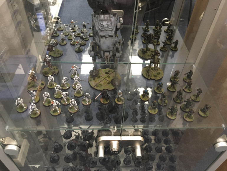 All the models I painted for the FLGS in aldershot 